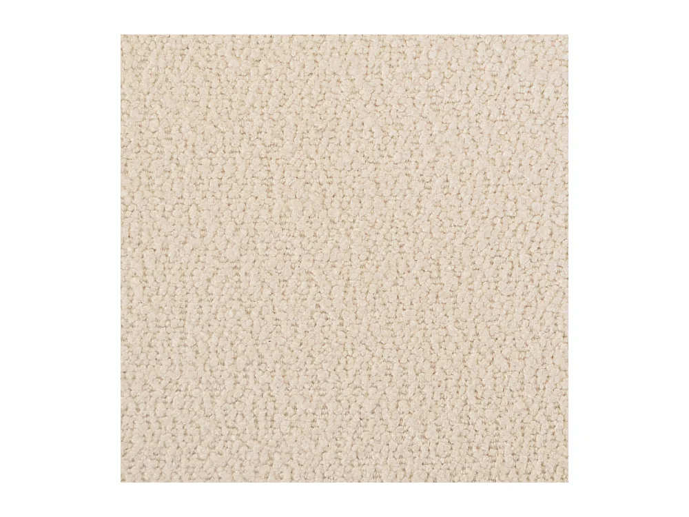 Home Deluxe CELDA Bouclé velours - set de 4 chaises blanches | Chaises de bar