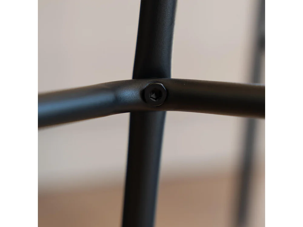 Home Deluxe CELDA Tabouret de bar velours - Set de 4 pièces marron clair | Chaises de bar