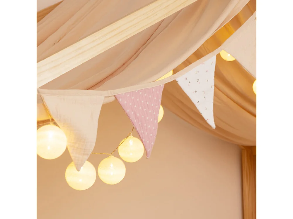 Home Deluxe Lit d'enfant STERNENLAND blanc