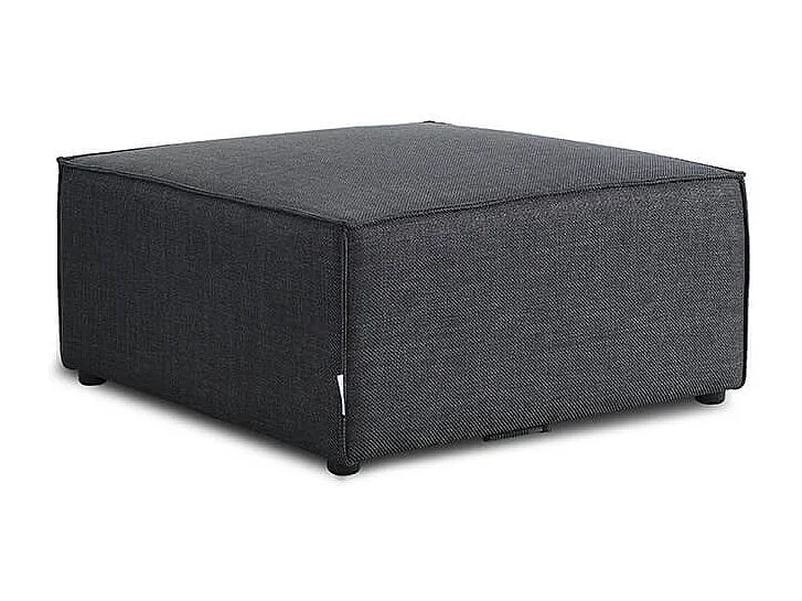 Home Deluxe Canapé modulable VERONA Anthracite Pouf