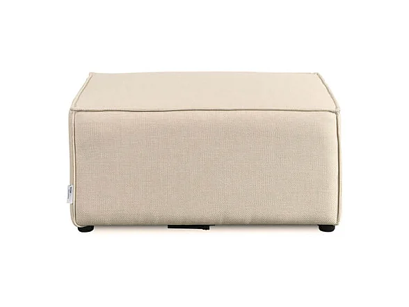 Home Deluxe Canapé VERONA Beige Pouf