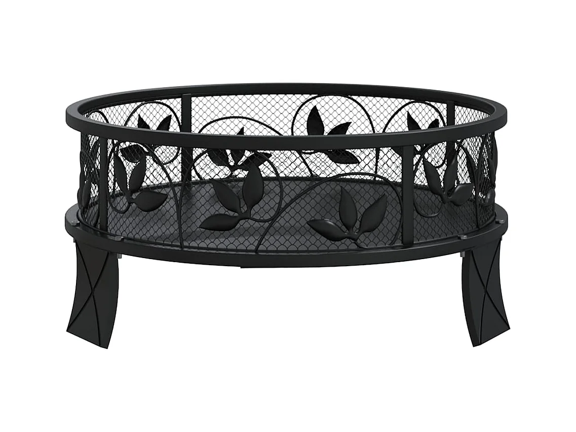 Foyer avec tisonnier 50 cm XXL acier