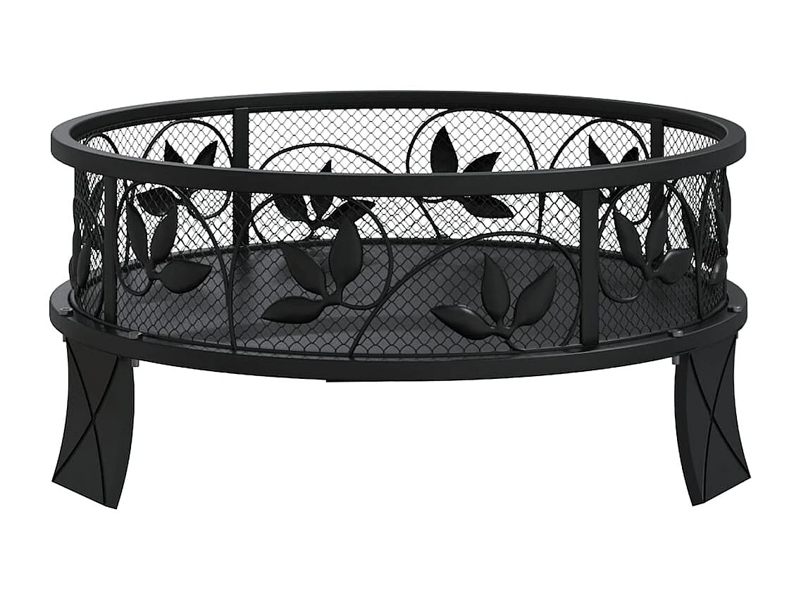 Foyer avec tisonnier 50 cm XXL acier