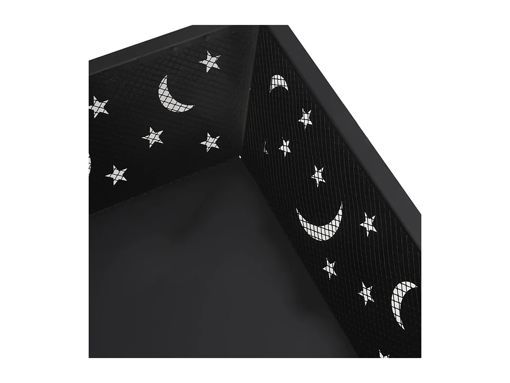 Foyer avec tisonnier 50 cm XXL acier