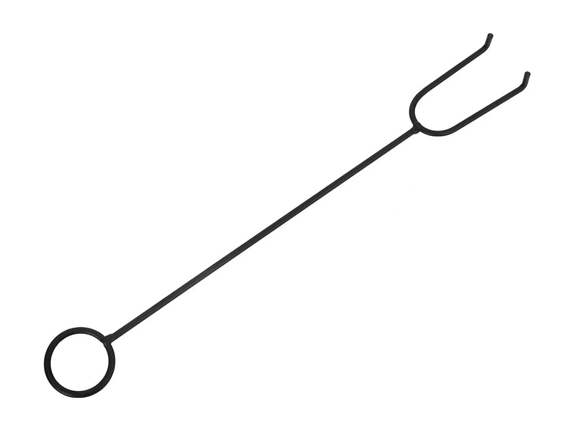 Foyer avec tisonnier 50 cm XXL acier