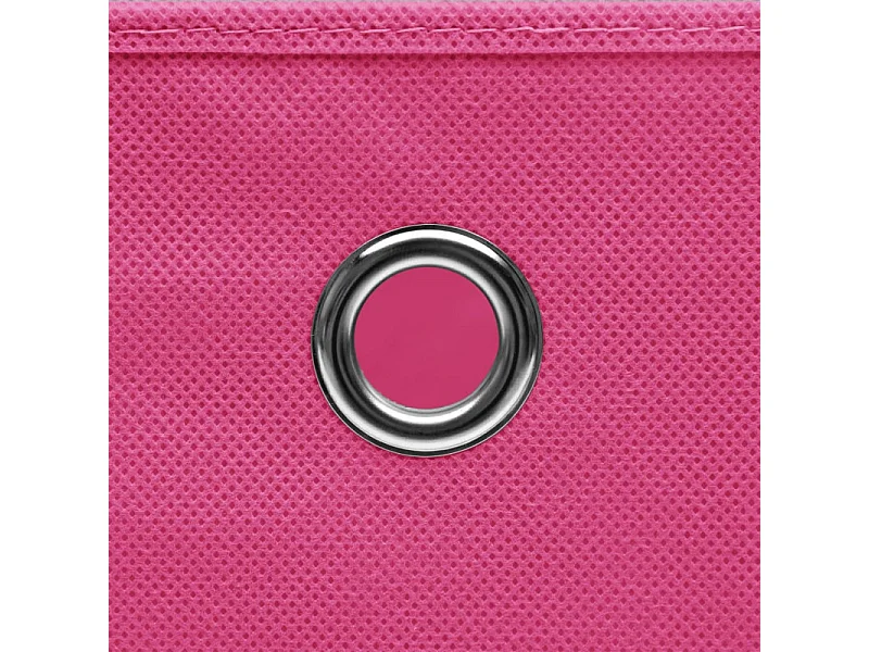 Aufbewahrungsboxen 4 Stk. Vliesstoff 28x28x28 cm Rosa