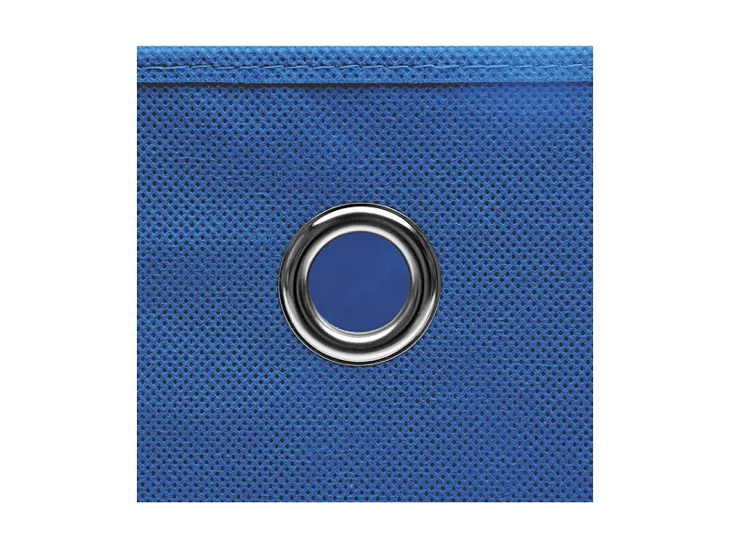 Aufbewahrungsboxen 4 Stk. Vliesstoff 28x28x28 cm Blau