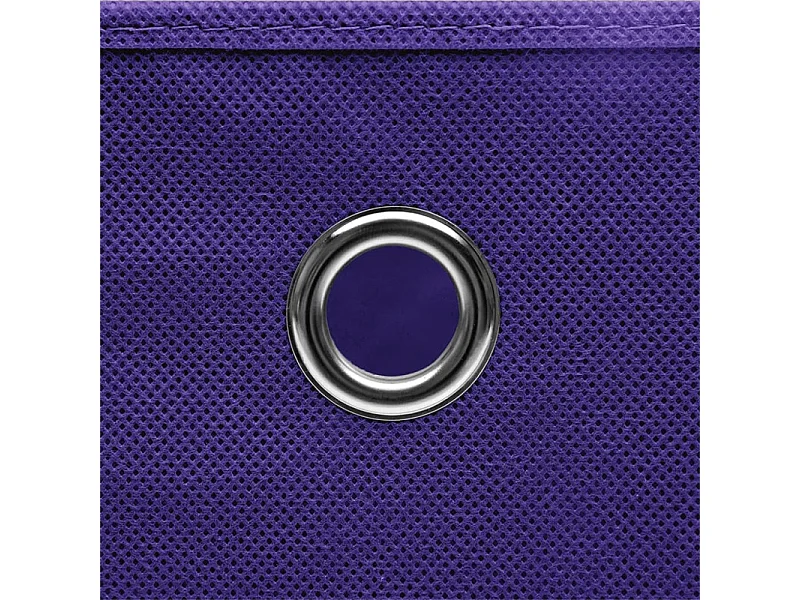 Aufbewahrungsboxen 4 Stk. Vliesstoff 28x28x28 cm Lila