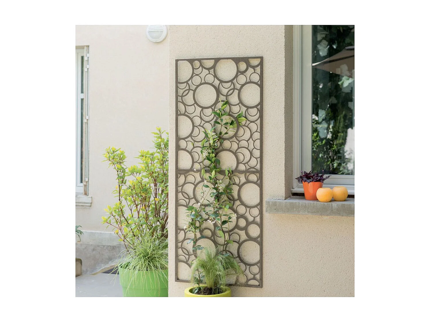 Panel decorativo metal deco panel bubbles 0.6x1.50 m nortene 0.6X1.50 M