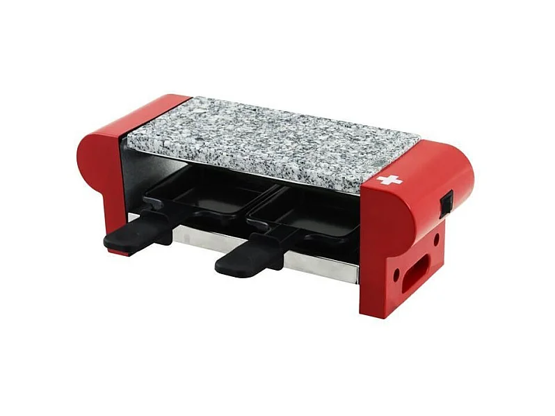 Raclette für 2 Personen und Granitplatte Einstellbare Temperatur Leistung: 350 W