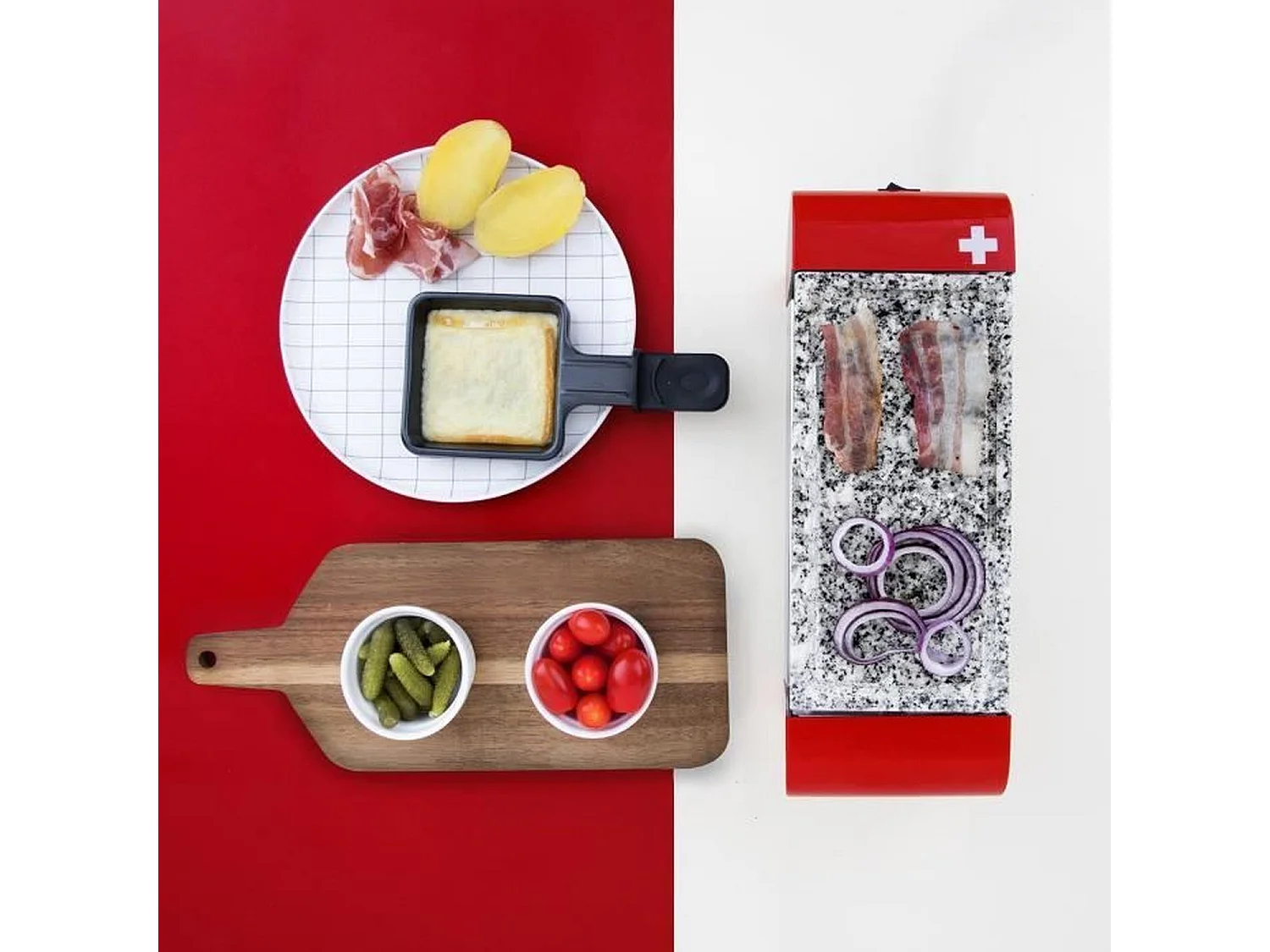 Appareil a raclette 2 personnes - H.KoeNIG RP2