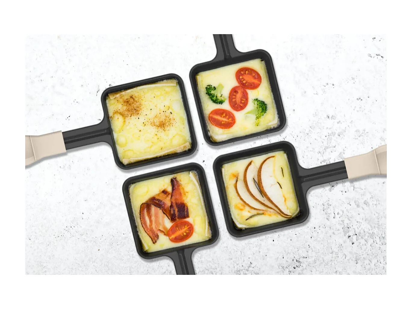 Raclette / Grill - FAGOR - FGRG8 - 8 personnes - Pierre de Cuisson - 1400W - Thermostat réglable