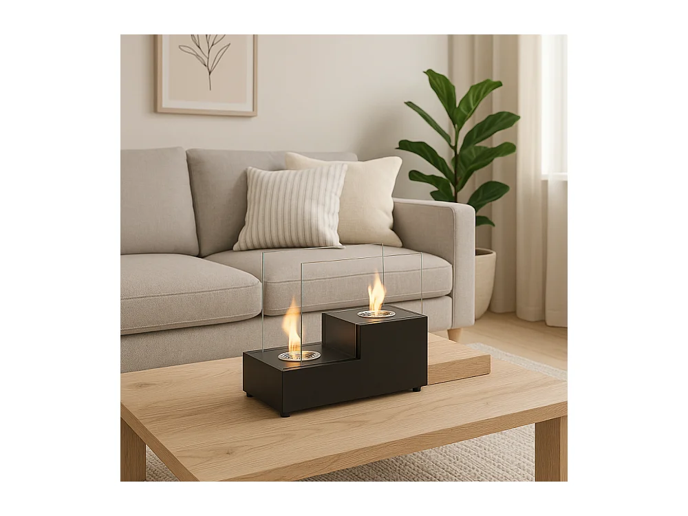 Scala,  Biocamino da tavolo (20cm X 40cm H. 39cm)| Duzzle