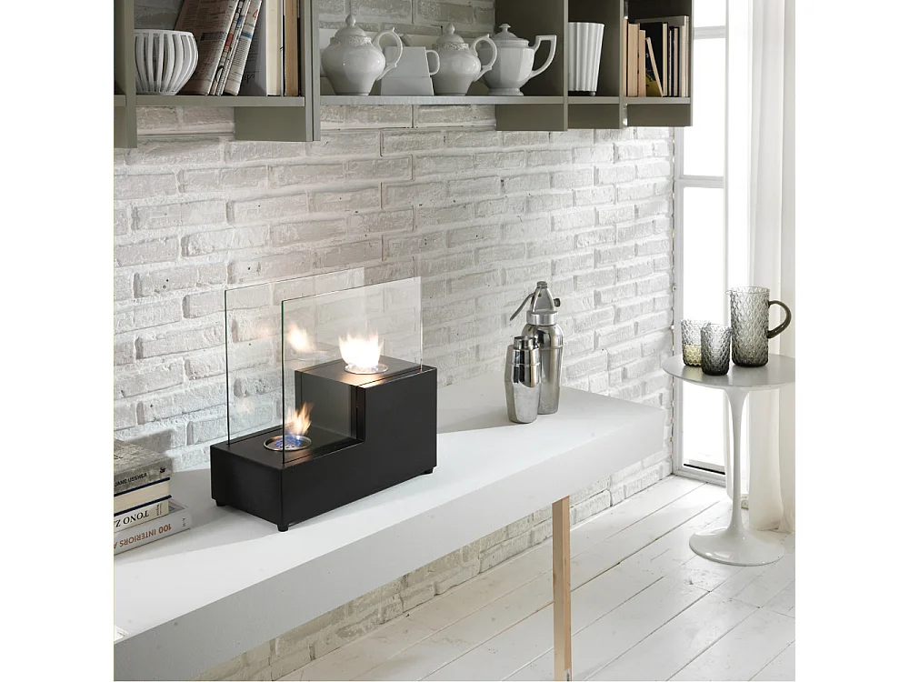 Scala,  Biocamino da tavolo (20cm X 40cm H. 39cm)