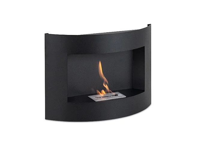 Orb,  Biocamino da parete (15.5cm X 63cm H. 45cm)| Duzzle