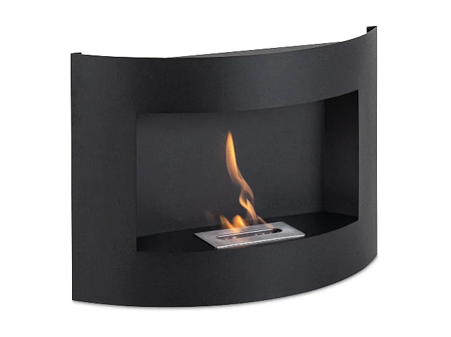 Orb,  Biocamino da parete (15.5cm X 63cm H. 45cm)| Duzzle