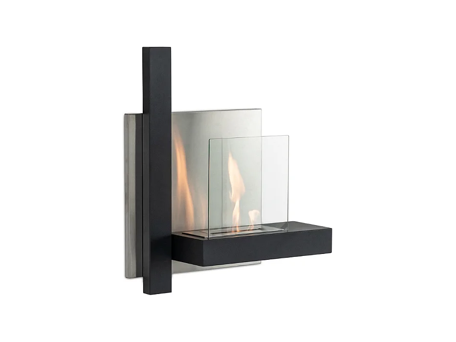 Blaze,  Biocamino da parete (22cm X 72cm H. 63cm)| Duzzle