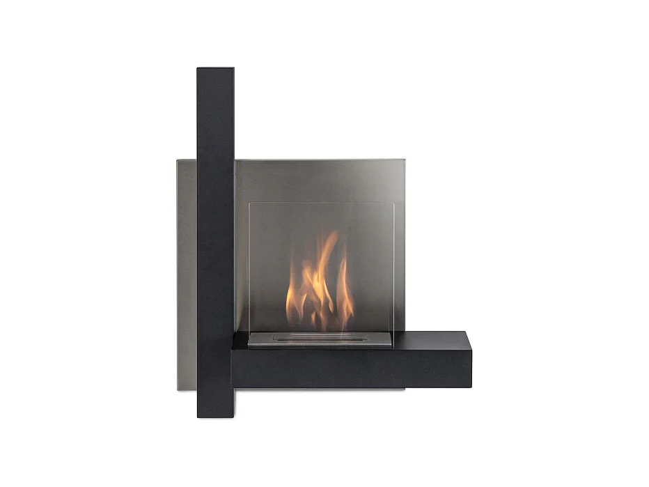 Blaze,  Biocamino da parete (22cm X 72cm H. 63cm)| Duzzle