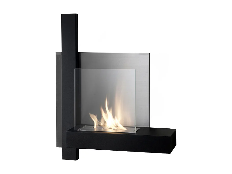 Blaze,  Biocamino da parete (22cm X 72cm H. 63cm)| Duzzle