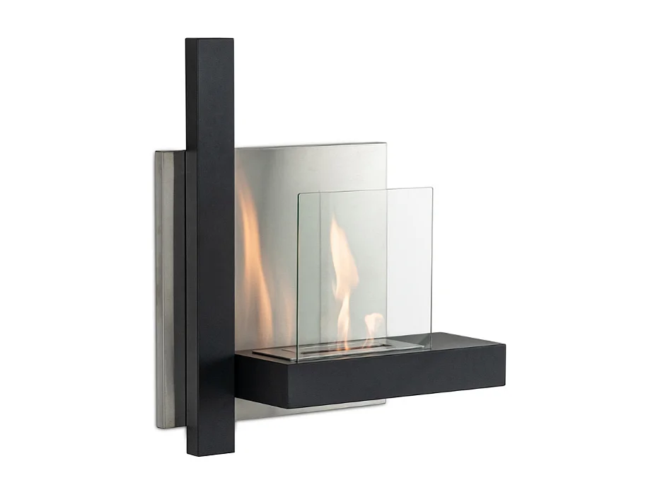 Blaze,  Biocamino da parete (22cm X 72cm H. 63cm)| Duzzle