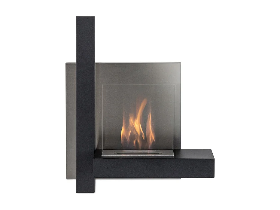 Blaze,  Biocamino da parete (22cm X 72cm H. 63cm)| Duzzle