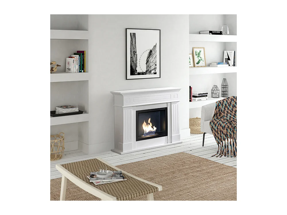 Aura,  Biocamino da terra (37cm X 110 H. 102cm)| Duzzle