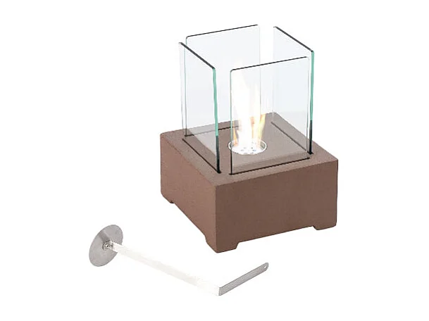 Rubik,  Biocamino da tavolo (22cm X 22cm H. 29cm)| Duzzle