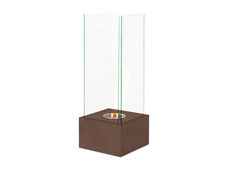 Glow,  Caminetto al bioetanolo (25cm X 25cm H. 65cm)| Duzzle