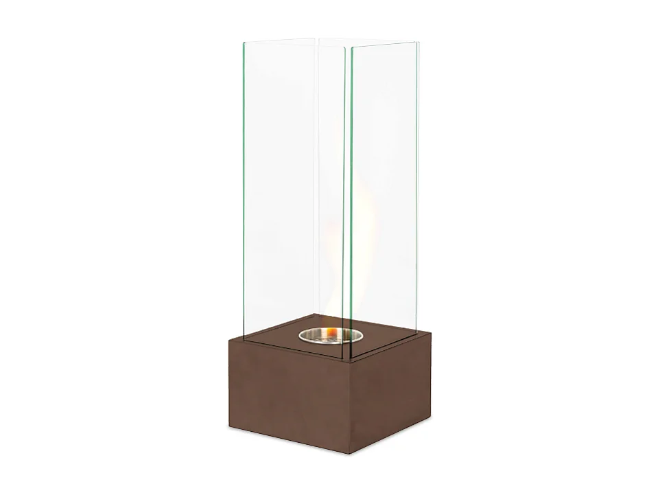 Glow,  Caminetto al bioetanolo (25cm X 25cm H. 65cm)| Duzzle