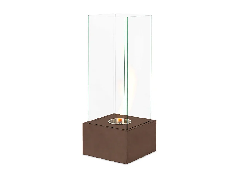 Glow,  Caminetto al bioetanolo (25cm X 25cm H. 65cm)| Duzzle