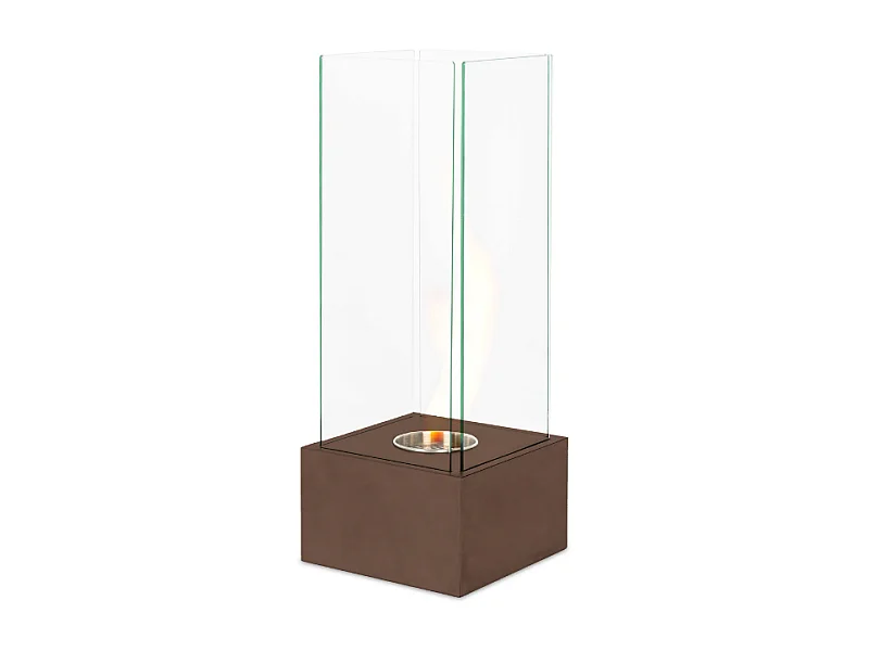 Glow,  Caminetto al bioetanolo (25cm X 25cm H. 65cm)| Duzzle
