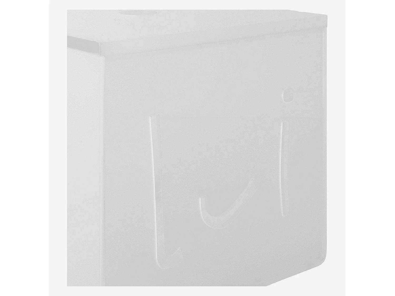 Habitat - Boîte de rangement - Transparent - 14 x 14 x 12,5 cm (Lot de 4) - Espresso