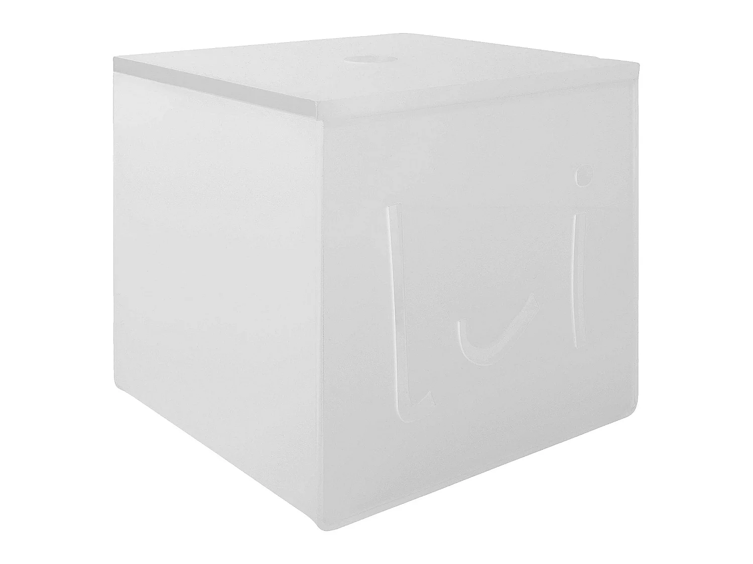 Habitat - Boîte de rangement - Transparent - 14 x 14 x 12,5 cm (Lot de 4) - Espresso