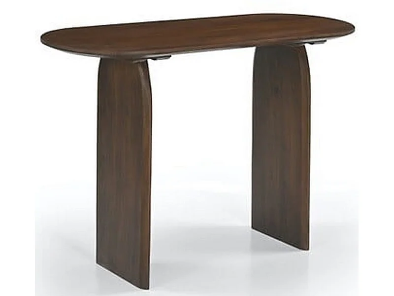 Table d'appoint console en bois d'acacia - Longueur 110 x largeur 45 x Hauteur 77 cm