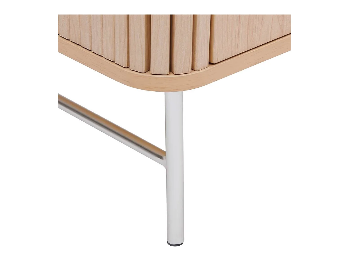 Meuble sous-lavabo salle de bas 2 portes - Longueur 70 x largeur 40 x Hauteur 80 cm