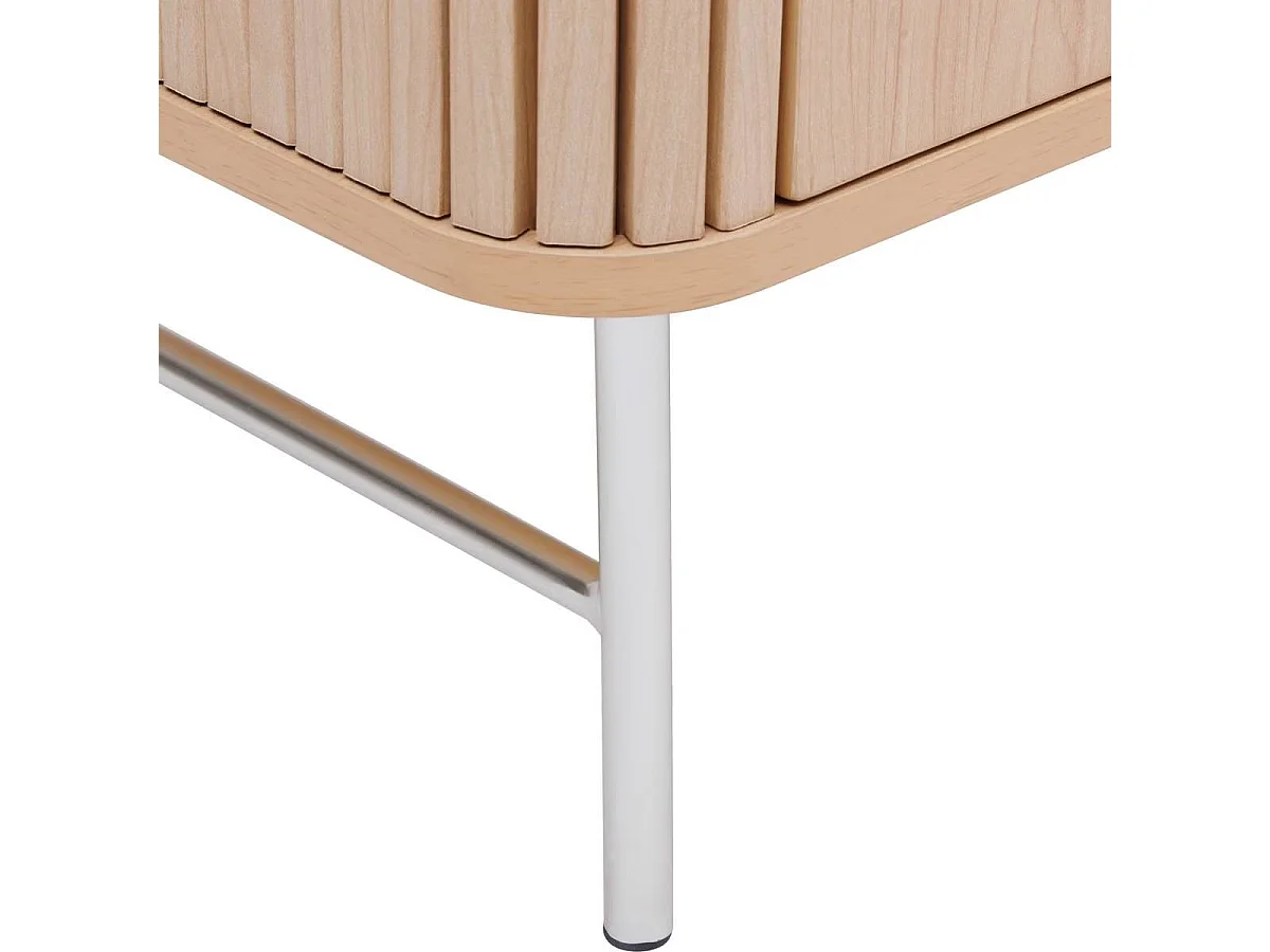 Meuble sous-lavabo salle de bas 2 portes - Longueur 70 x largeur 40 x Hauteur 80 cm