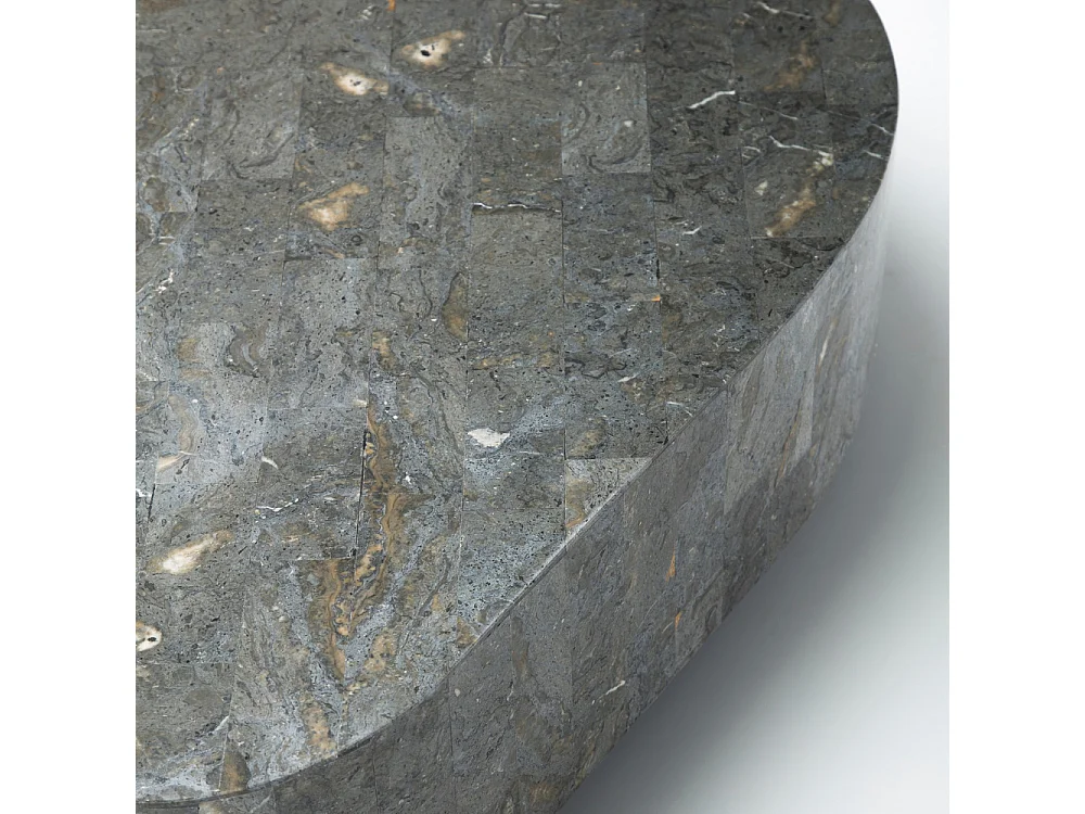 Lyra, Tavolino da salotto Grigio (52cm X 100cm H. 28cm)| Duzzle