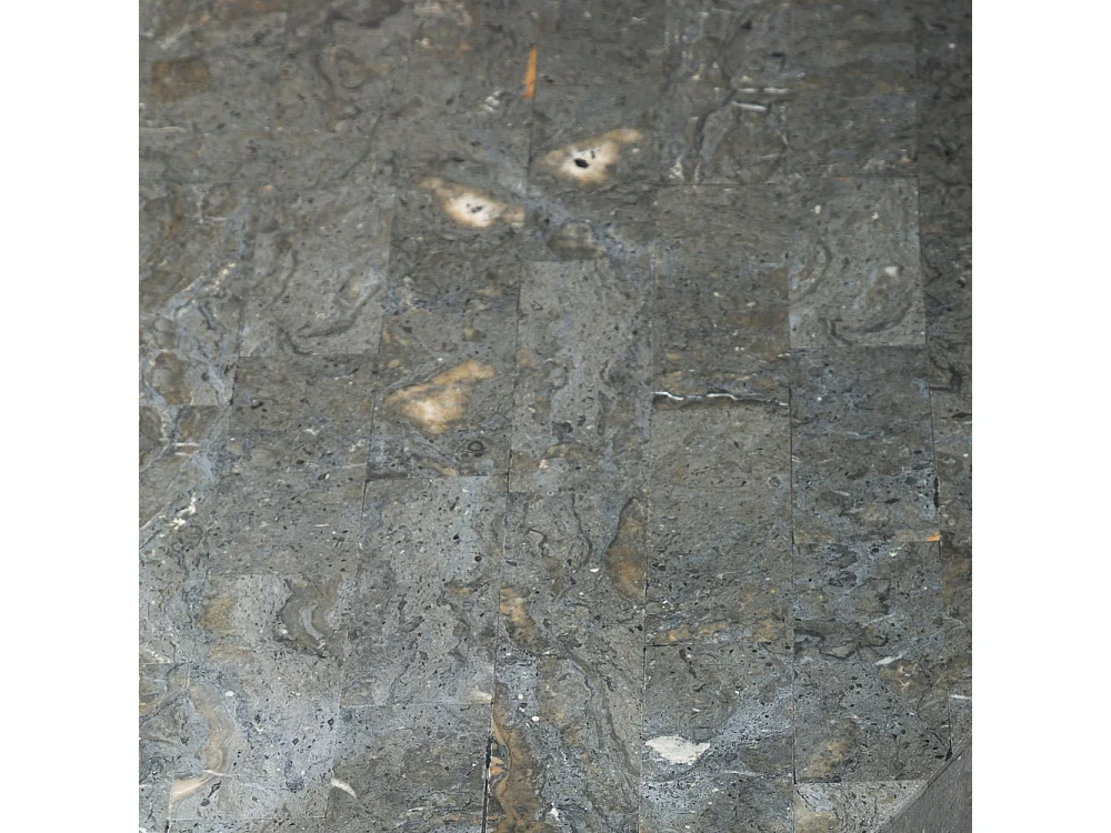 Aureus, Tavolino da salotto Grigio (100cm X 100cm H. 42.5cm)| Duzzle