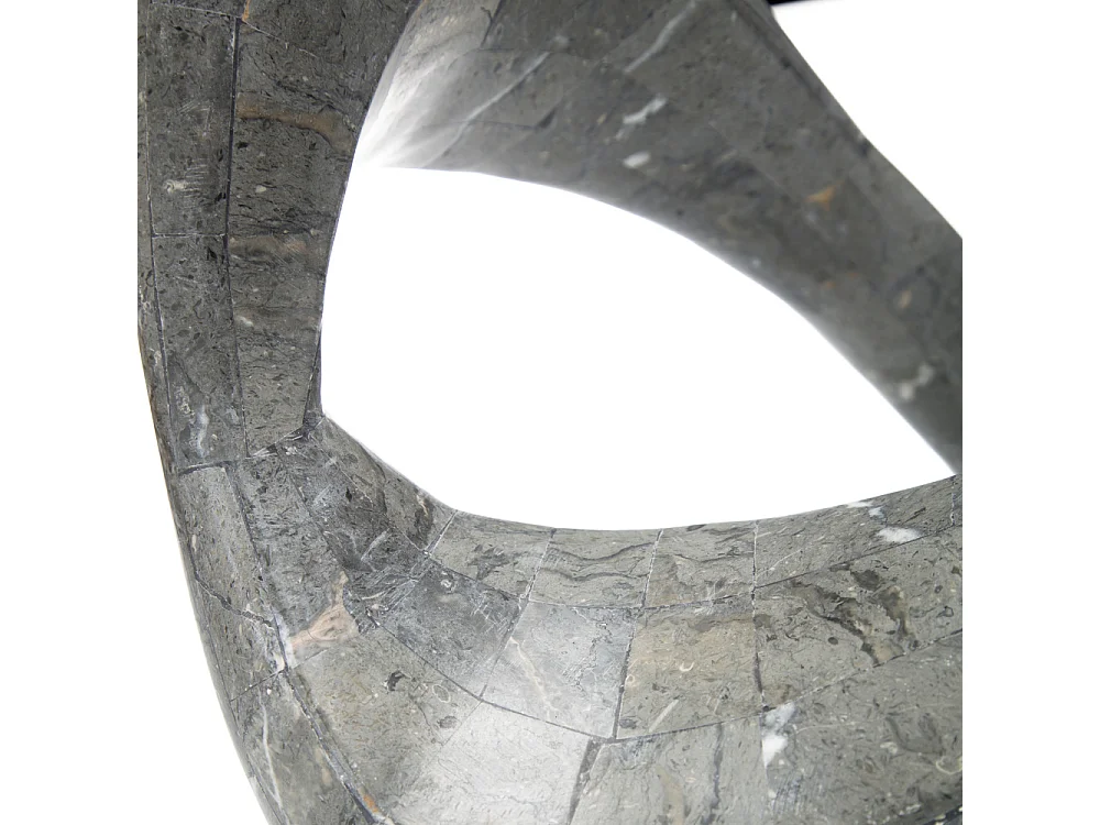 Aureus, Tavolino da salotto Grigio (100cm X 100cm H. 42.5cm)