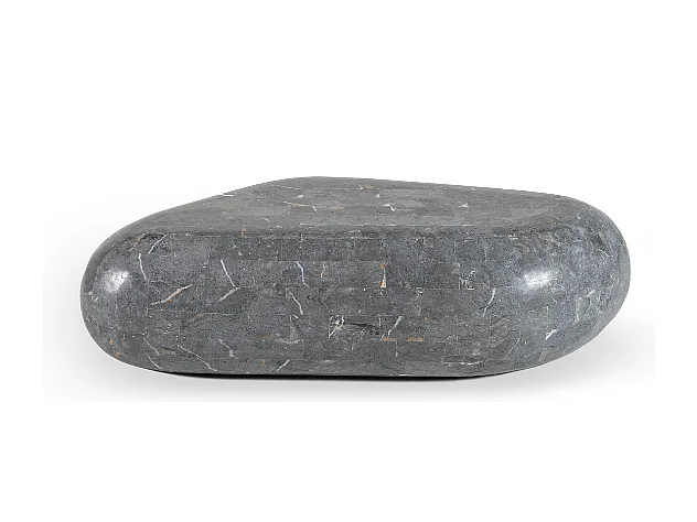 Petram, Tavolino da salotto Grigio (98cm X 52cm H. 27cm)