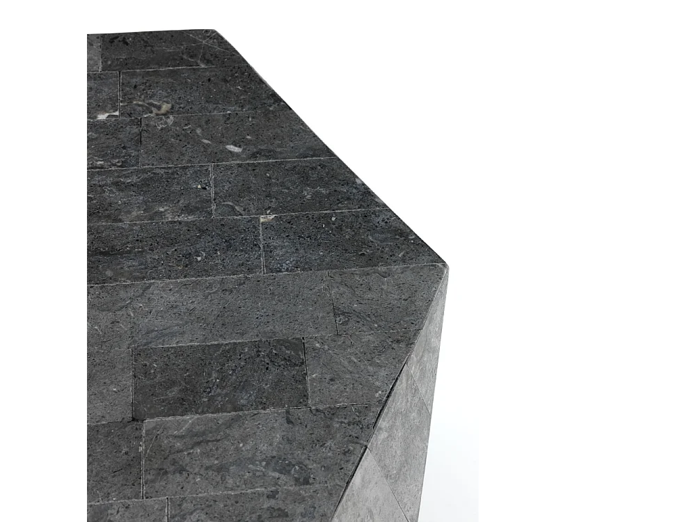 Ara minor, Tavolino da salotto Grigio (60cm X 60cm H. 50cm)| Duzzle