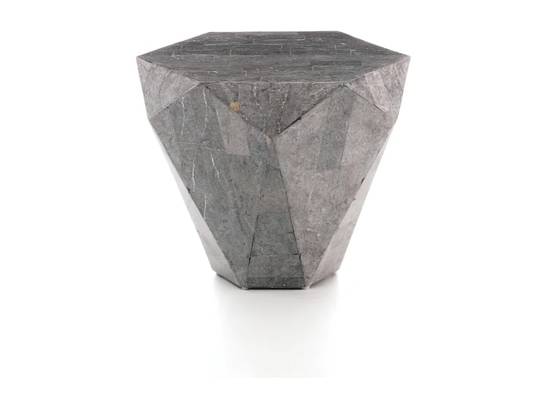 Ara minor, Tavolino da salotto Grigio (60cm X 60cm H. 50cm)| Duzzle