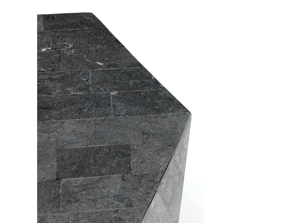 Ara minor, Tavolino da salotto Grigio (60cm X 60cm H. 50cm)| Duzzle