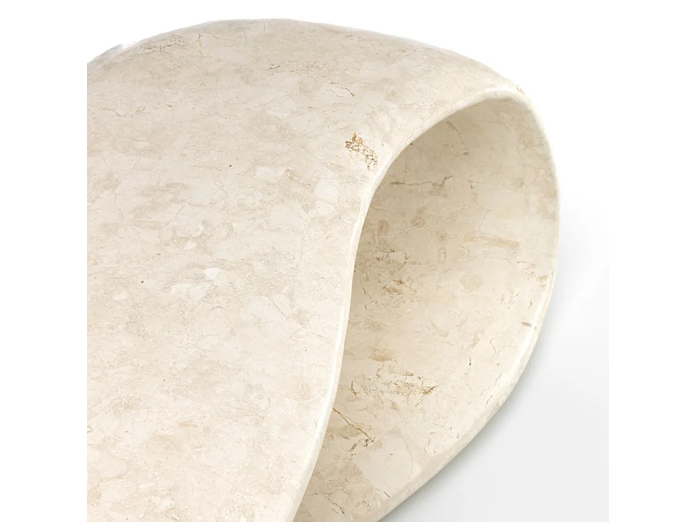 Focale, Tavolino da salotto Beige  (60cm X 123cm H. 34cm)