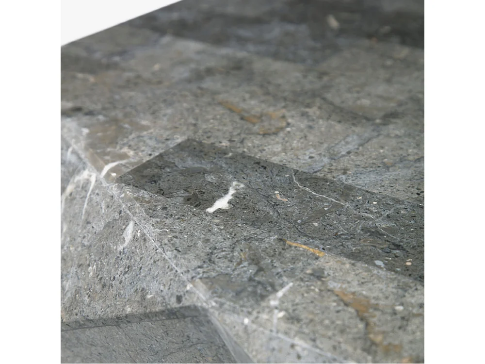 Ara major, Tavolino da salotto Grigio (70cm X 120cm H. 40cm)| Duzzle