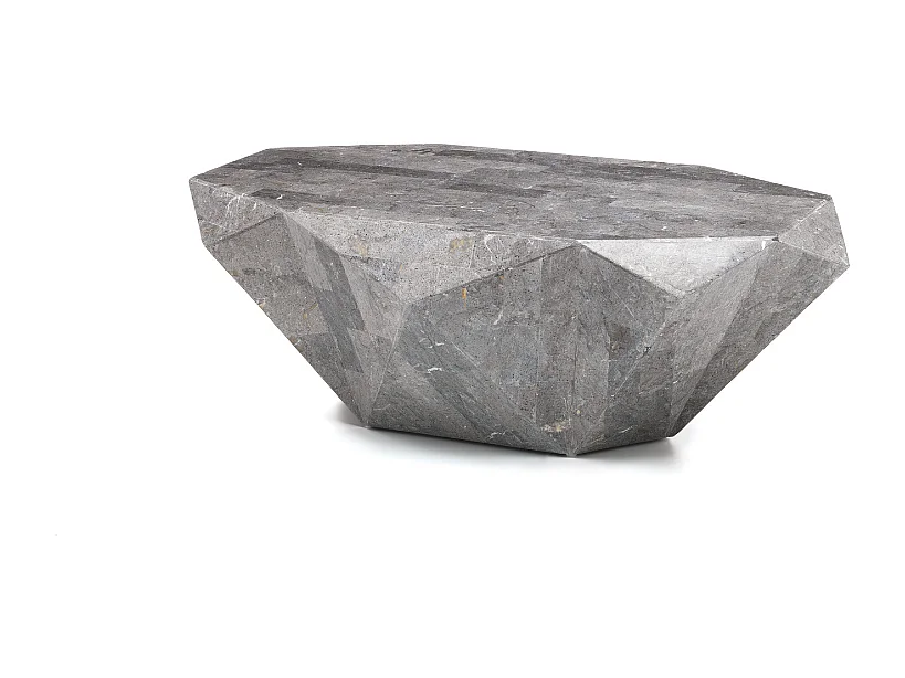 Ara major, Tavolino da salotto Grigio (70cm X 120cm H. 40cm)| Duzzle