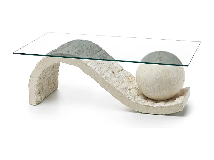 Astra,  Tavolino   (70cm X 120cm H. 37cm)| Duzzle