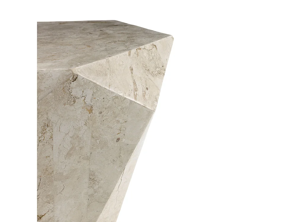 Ara minor, Tavolino da salotto Beige (60cm X 60cm H. 50cm)| Duzzle