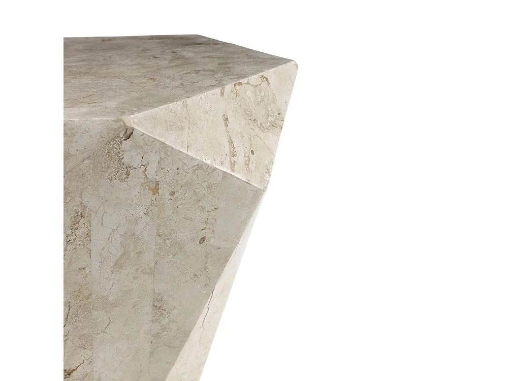 Ara minor, Tavolino da salotto Beige (60cm X 60cm H. 50cm)| Duzzle