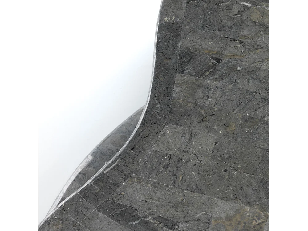 Focale, Tavolino da salotto Grigio (60cm X 123cm H. 34cm)